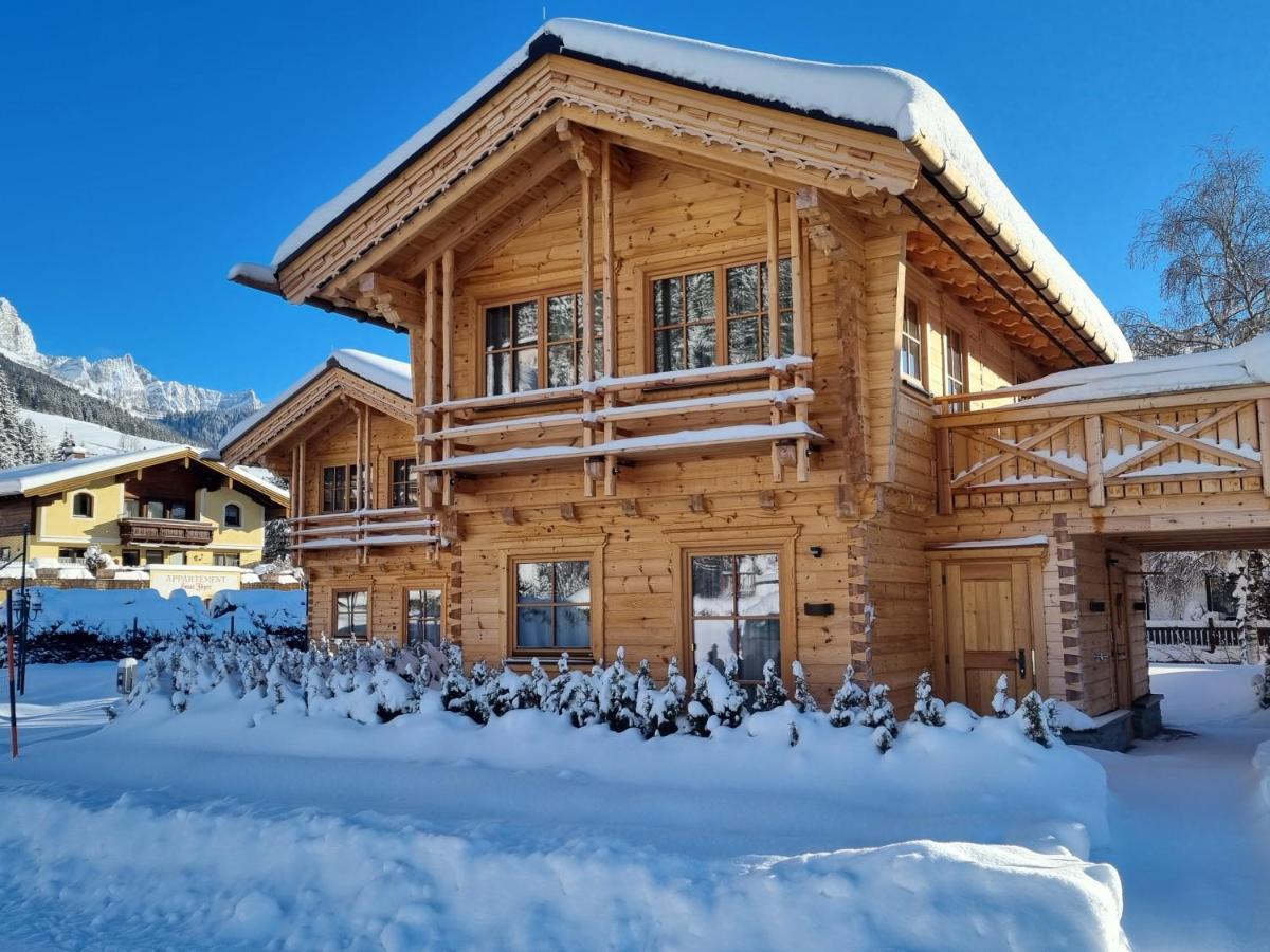 Dorf-Chalets Filzmoos Mit Sauna Kültér fotó